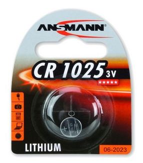 3V Lithium CR1025 