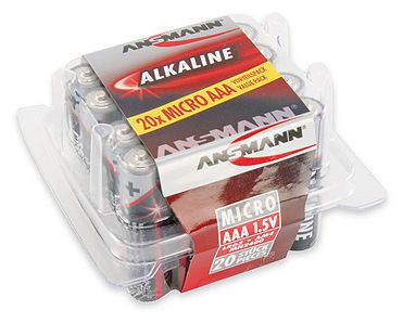 Alkaline-Batterie Micro AAA LR03 1,5V 20er Box 