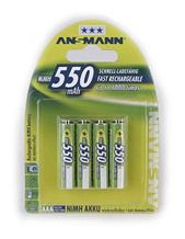 Blister 4 X Accu, AAA, 550 mAh 