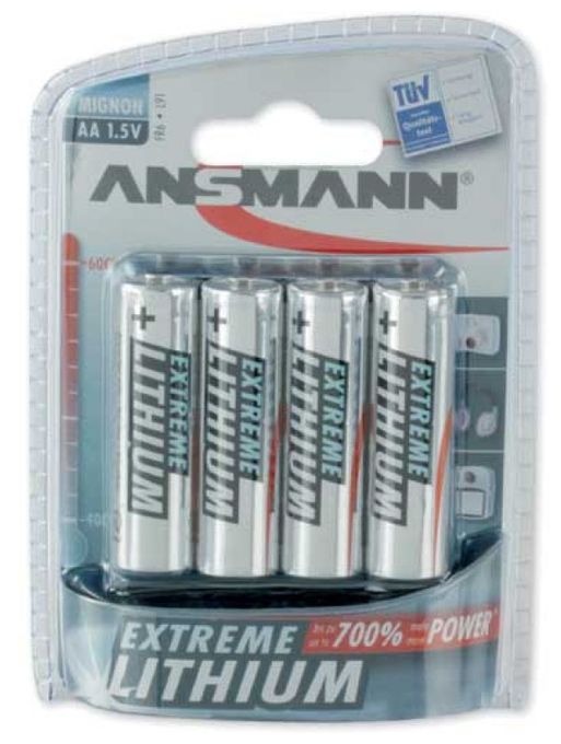 Extreme Lithium AA Mignon 