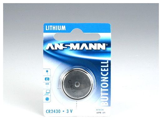 Lithium CR 2430, 3 V Battery 