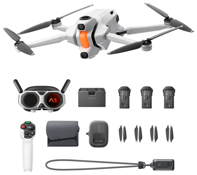Quadrocopter Multicopter/Drohne  A1 Explorer Bundle (Weiß) 