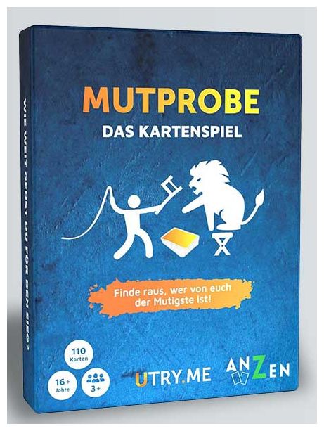ab 16 Jahr(e) MUTPROBE - Das Kartenspiel für den lustigen Spieleabend 