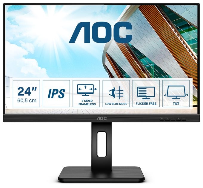 Quad HD Monitor 60,5 cm (23.8 Zoll) 16:9 4 ms 250 cd/m²  Q24P2Q (Schwarz) 