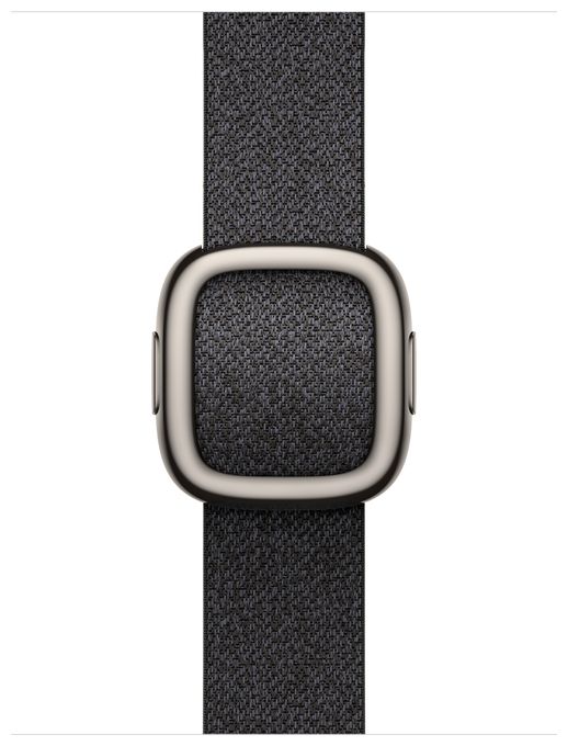 42 mm Armband mit Moderner Schließe Navyblau - Large 