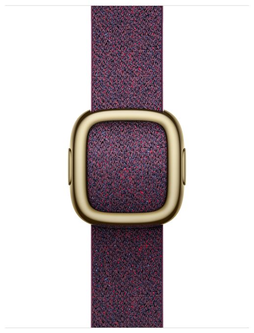 42 mm Armband mit Moderner Schließe Mulberry - Large 