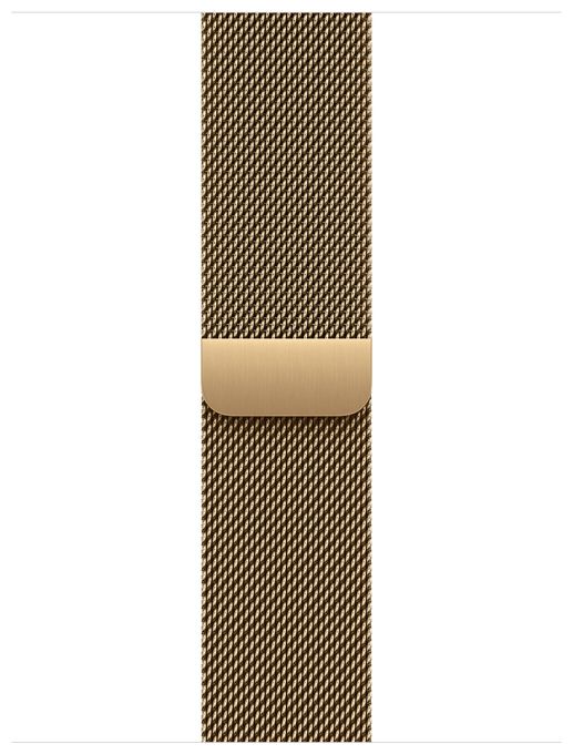 42 mm Milanaise Armband Brillantgold 