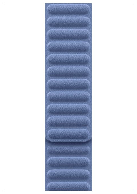 46 mm Armband mit Magnetverschluss Hyazinthenblau - S/M 