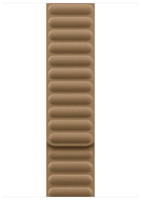 46 mm Armband mit Magnetverschluss Kamelbraun - S/M 