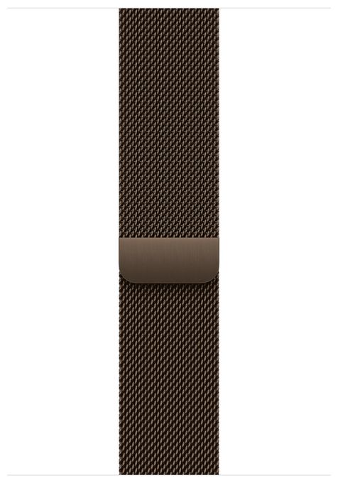 46 mm Milanaise Armband Dunkelbronze - S/M 
