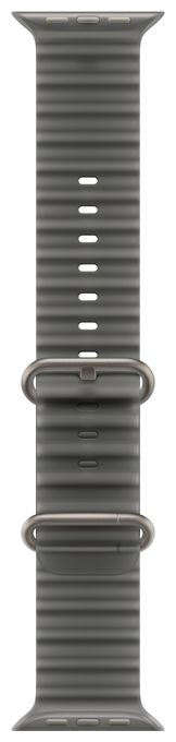 49 mm Ocean Armband Halbtransparentes Schwarz - Titan Natur 