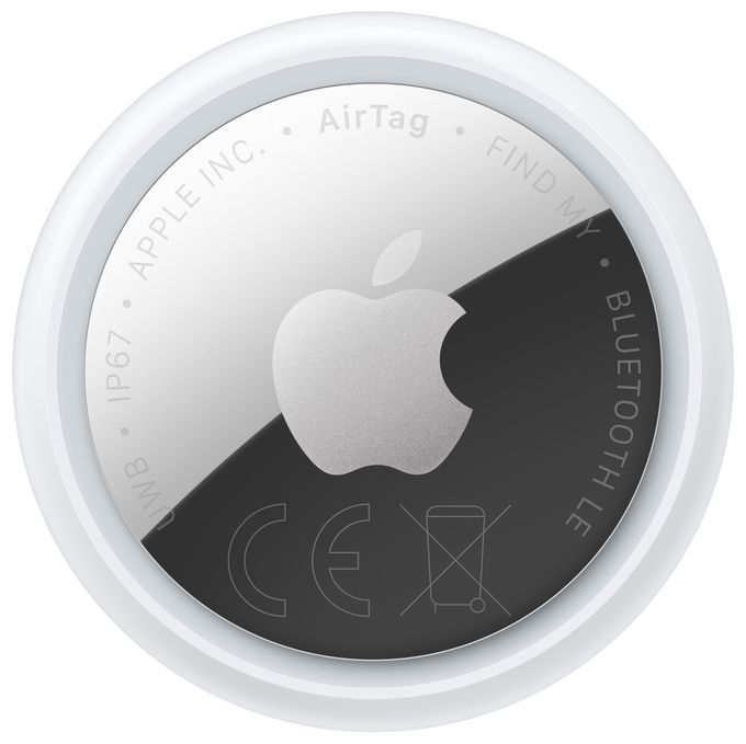  AirTag (2. Gen) (Silber, Weiß) 