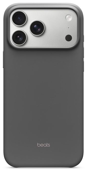 Cover für Apple iPhone 17 Pro Max  Beats Case mit MagSafe (Granit, Grau) 