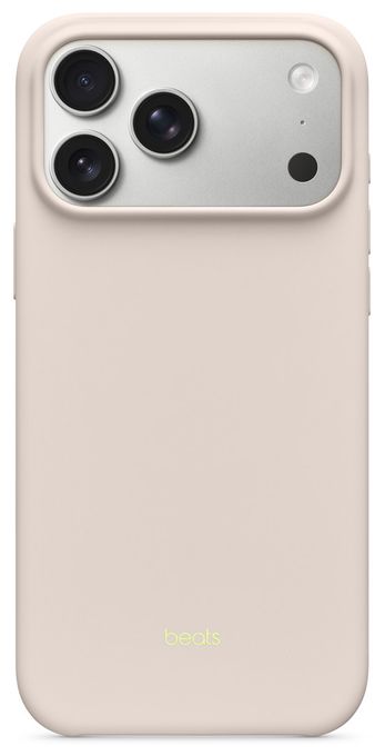 Cover für Apple iPhone 17 Pro Max  Beats Case mit MagSafe (Limette, Steinfarbe) 