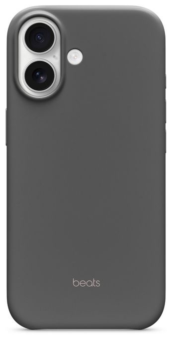 Cover für Apple iPhone 17  Beats Case mit MagSafe (Granit, Grau) 