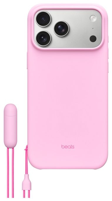 Cover für Apple iPhone 17 Pro Max  Beats Kickstand Case mit MagSafe (Pink) 