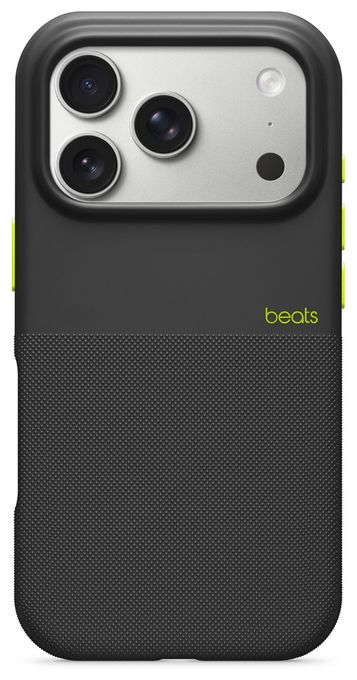 Cover für Apple iPhone 17 Pro  Beats Rugged Case mit MagSafe (Schwarz) 