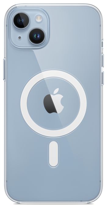 Cover für Apple iPhone 14 Plus  Clear Case mit MagSafe (Transparent) 