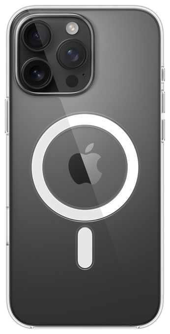 Cover für Apple iPhone 16 Pro Max  Clear Case mit MagSafe (Transparent) 