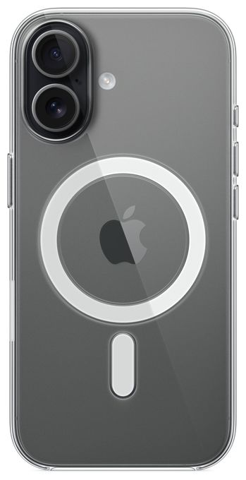 Cover für Apple iPhone 17  Clear Case mit MagSafe (Transparent) 