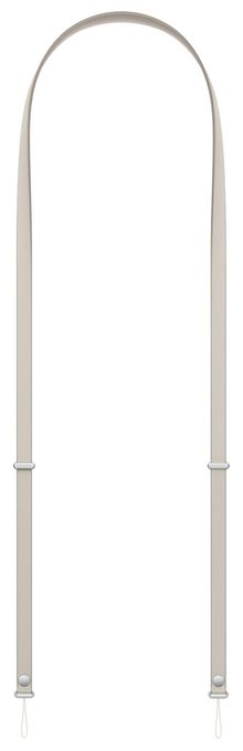 Gurt für Apple  Crossbody Band (Beige) 