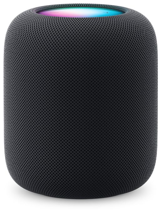 Wlan Lautsprecher mit Bluetooth Apple Siri  HomePod (2.Gen) (Schwarz) 