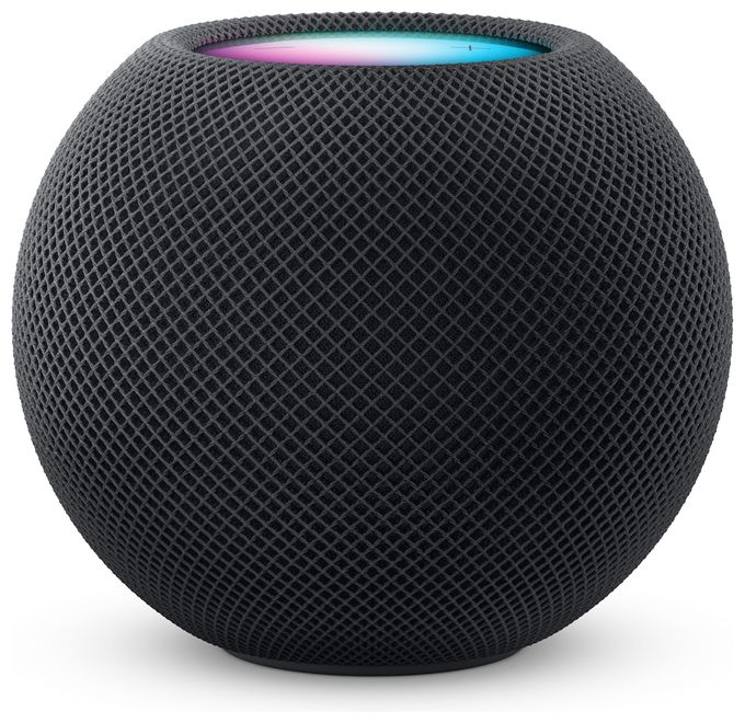 Wlan Lautsprecher mit Bluetooth Apple Siri  HomePod mini (Grau) 