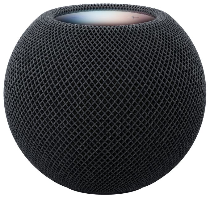 Wlan Lautsprecher mit Bluetooth Apple Siri  HomePod mini 2 (Schwarz) 