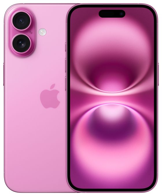 128 GB 5G Smartphone 15,5 cm (6.1 Zoll) IOS 48 MP Dual Kamera Dual Sim WiFi 7  iPhone 16 (Pink) 
