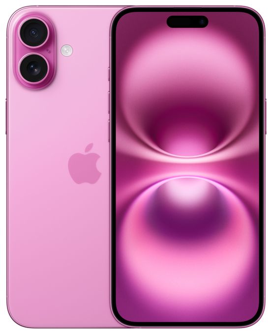 128 GB 5G Smartphone 17 cm (6.7 Zoll) IOS 48 MP Dual Kamera Dual Sim WiFi 7  iPhone 16 Plus (Pink) 