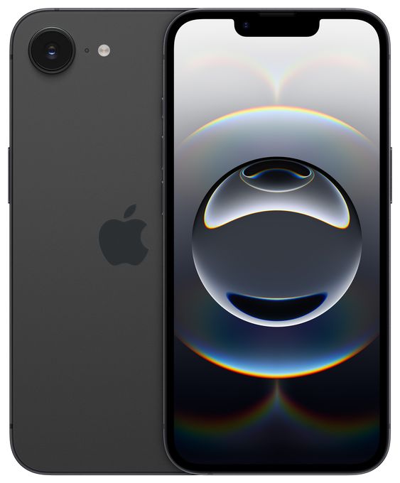 256 GB 5G Smartphone 15,5 cm (6.1 Zoll) IOS 48 MP Einzelne Kamera Kamera Dual Sim WiFi 6  iPhone 16e (Schwarz) 