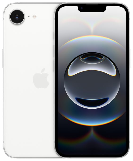 256 GB 5G Smartphone 15,5 cm (6.1 Zoll) IOS 48 MP Einzelne Kamera Kamera Dual Sim WiFi 6  iPhone 16e (Weiß) 