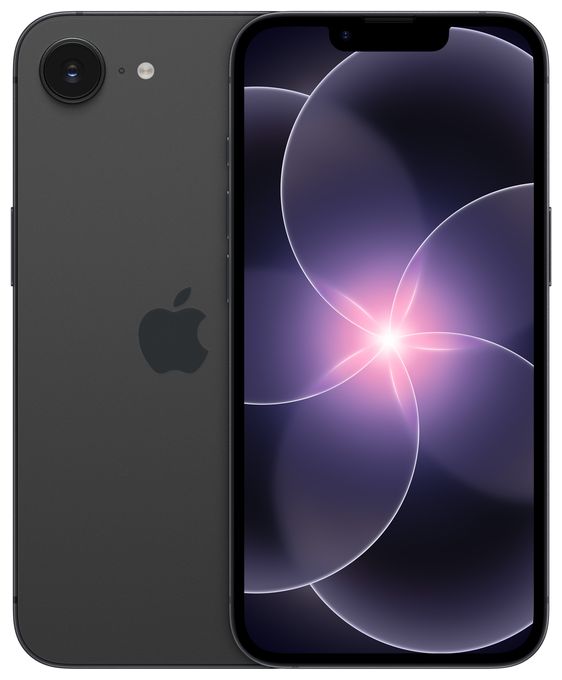 512 GB 5G Smartphone 15,5 cm (6.1 Zoll) IOS 48 MP Einzelne Kamera Kamera Dual Sim WiFi 6  iPhone 17e (Schwarz) 