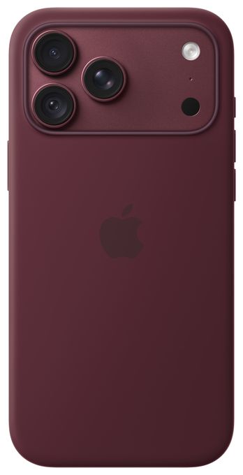 iPhone 18 Pro Max Silikon Case mit MagSafe - Burgunder 