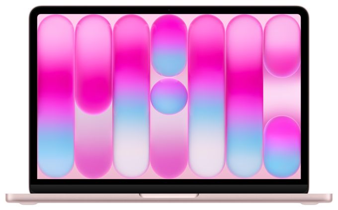 Notebook 33 cm (13 Zoll) 2408 x 1506 Pixel 512 GB SSD macOS Tahoe Apple A  MacBook Neo (Pink) 