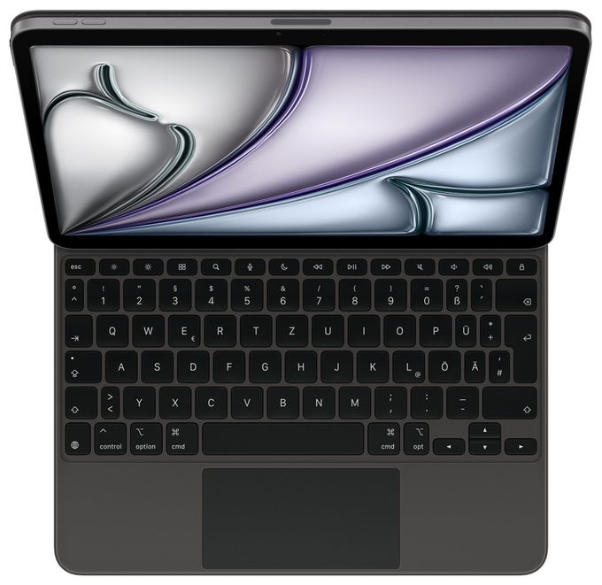 für Apple iPad Air 11-inch (M3) iPad Air 11-inch (M2) iPad Air (5th generation) iPad Air (4th generation) bis 27,9 cm (11")  Magic Keyboard (Schwarz) 