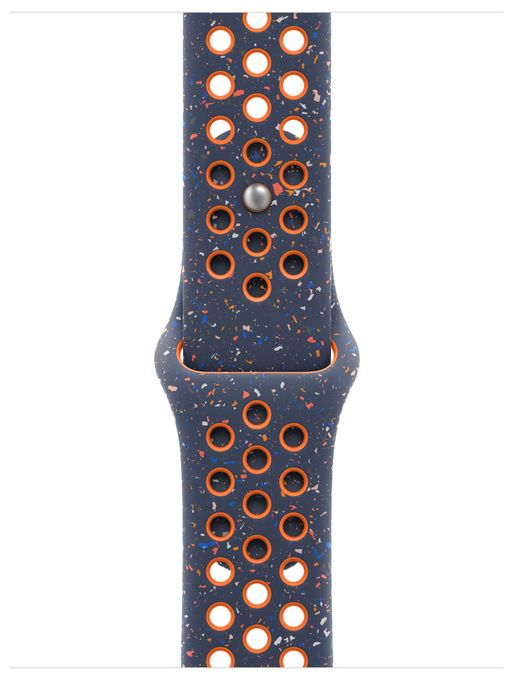 Armband S/M Apple Watch Models 38mm, 40mm, 41mm  MC2E4ZM/A (Blau, Orange) 