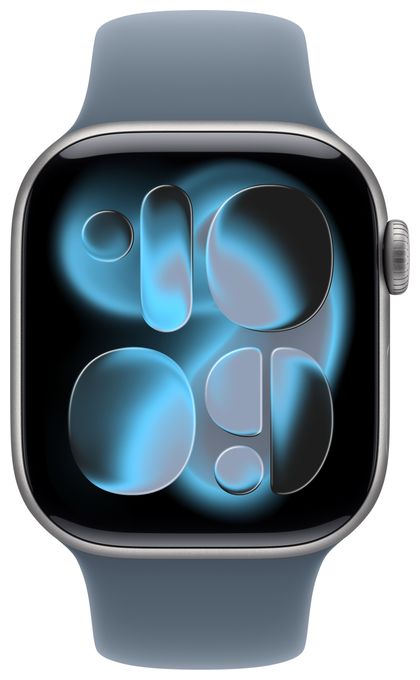 Armband M/L Apple Watch Models 38mm 40mm 41mm 42mm  MFGF4ZM/A (Blau) 