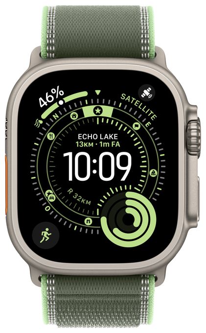 Armband S/M Apple Watch Models 44mm 45mm 46mm 49mm  MG9N4ZM/A (Grün) 