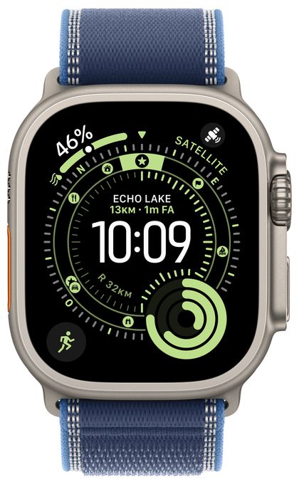 Armband M/L Apple Watch Models 44mm 45mm 46mm 49mm  MG9R4ZM/A (Blau) 