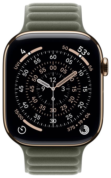 Armband S/M Watch 44 mm/45 mm/46 mm/49 mm  MGDK4ZM/A (Grau, Salbei) 