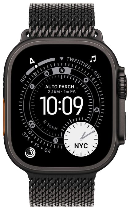 Armband M 49 mm Apple Watch 44/45/46/49mm  MGHT4ZM/A (Schwarz) 
