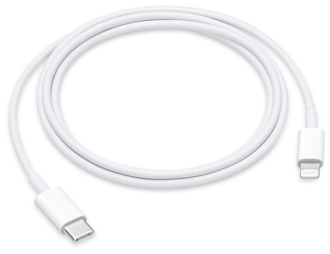 Stecker Lightning auf USB C 1 m  MUQ93ZM/A (Weiß) 