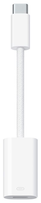 Stecker USB Typ-C auf Lightning Buchse  MUQX3ZM/A (Weiß) 