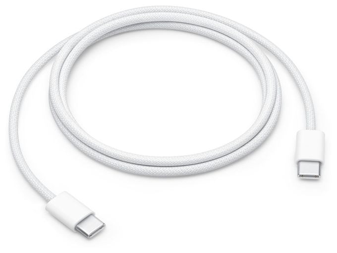 Stecker USB C auf USB C bis 60 W 1 m  MW493ZM/A (Weiß) 