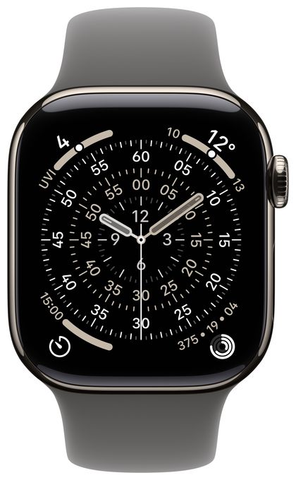 Armband S/M Apple Watch Models 38mm, 40mm, 41mm, 42mm  MXLG3ZM/A (Grau) 