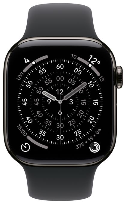 Armband M/L Apple Watch Models 38mm, 40mm, 41mm, 42mm  MXLK3ZM/A (Schwarz) 