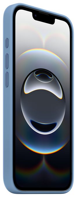 Cover für Apple iPhone 16e  Silikon Case (Blau) 