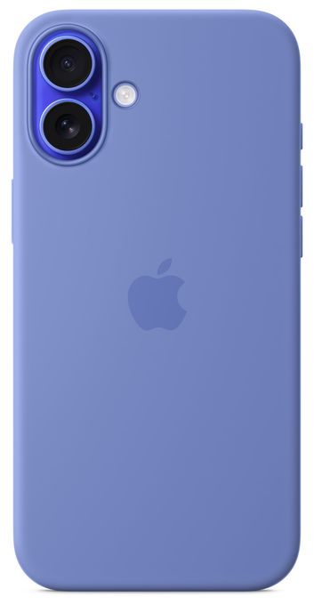 Cover für Apple iPhone 16 Plus  Silikon Case mit MagSafe (Violett) 