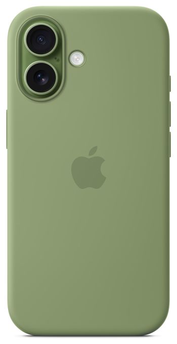 Cover für Apple iPhone 17  Silikon Case mit MagSafe (Grün) 